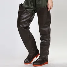 Непромокаемые противоизносное штаны рыболовные Нескользящие непромокаемые ботинки для мужчин и женщин, для отдыха на природе, для рыбалки, для мужчин, для охоты, болотные брюки, европейские размеры 38-44