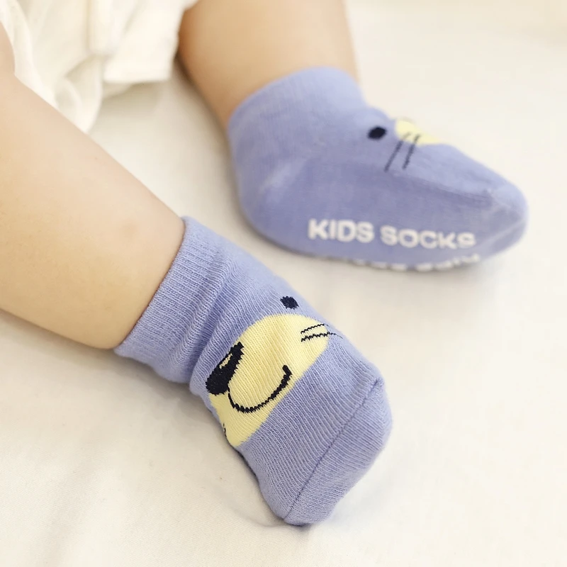 Baby Socks Newborn Cotton Animal Short Anti-Slip Sock Infant Boy Girl 0-4Year//US