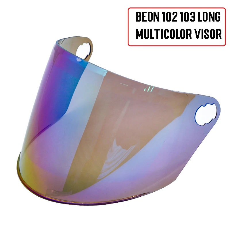 102 103 LONG COLOR BEON мотоциклетный полушлем козырек ветрозащитные шлемы защитные очки для BEON 102 103 BEON 110 110A 110B шлемы - Цвет: 102 103 LONG COLOR