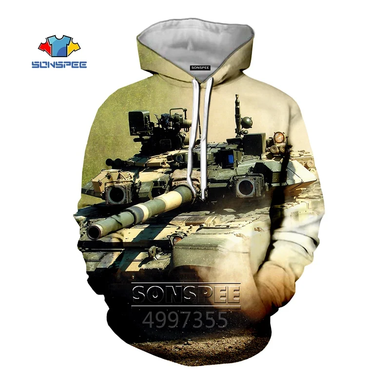 13 SONSPEE боевой танк Осенняя мода для мальчиков и девочек подростковые толстовки с 3D принтом для отдыха Толстовка уличная одежда Топ пуловер для детей C166 - Цвет: 13