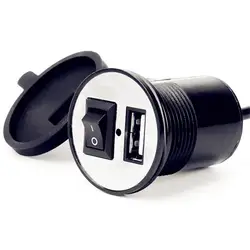 Зарядное usb-устройство для мотоцикла 12В Зажигалка телефонный адаптер для YAMAHA XMAX125 XMAX250 XMAX 400X300 V-MAX 1700 VMAX1 SEROW225