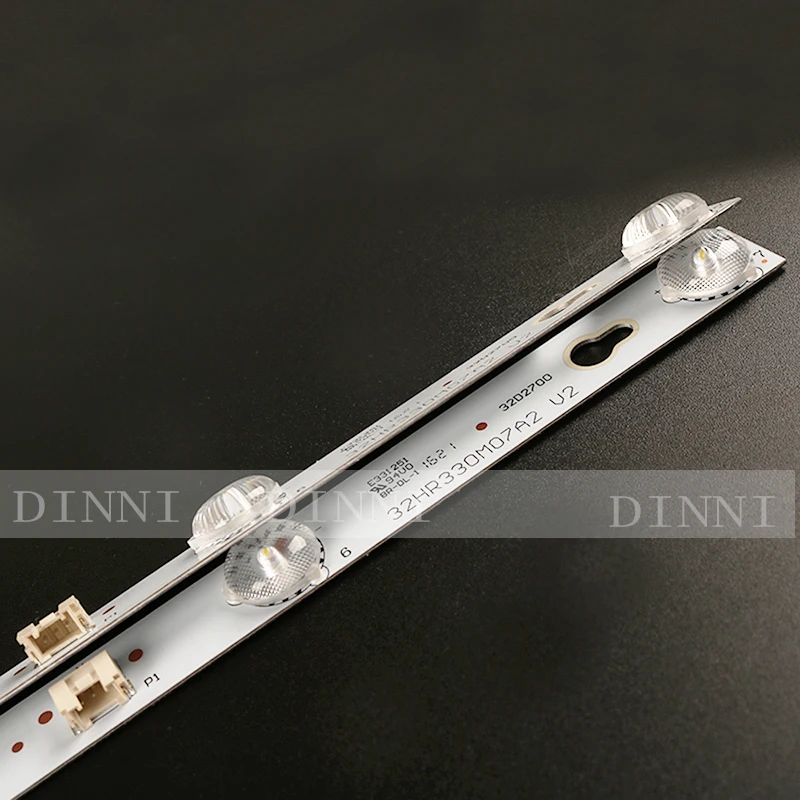 

1Set= 2Pieces LED Backlight Lamp strip For TCL TV TCL L32F3303B YHA-4C-LB320T-YHL LVW320CSOT E227 32HR330M07A2
