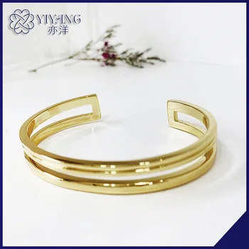 

Korean-Style Dongdaemun Features Hollow Open Bracelet Celin French Brass Women Ornament Wholesale