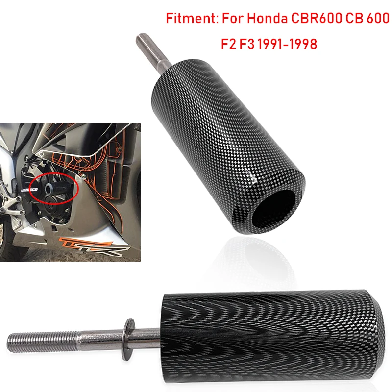 Слайдеры рамки Delrin для Honda CBR 600 CBR600 F2 F3 1991 1998 1992 1993 1994 Запчасти мотоциклов защита от
