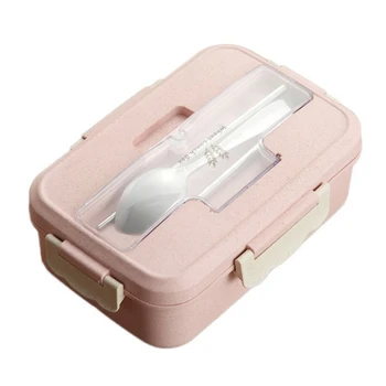 

Portable Lunch Box Waterproof Microwave Bento Box Food Storage Container Food Container With Nordic Style For Kids Adults