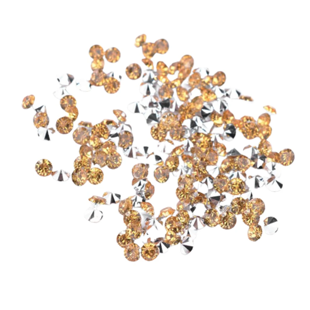 5000pcs 3mm Clear Wedding Table Scattering Crystal Resin Diamond Gemstone for