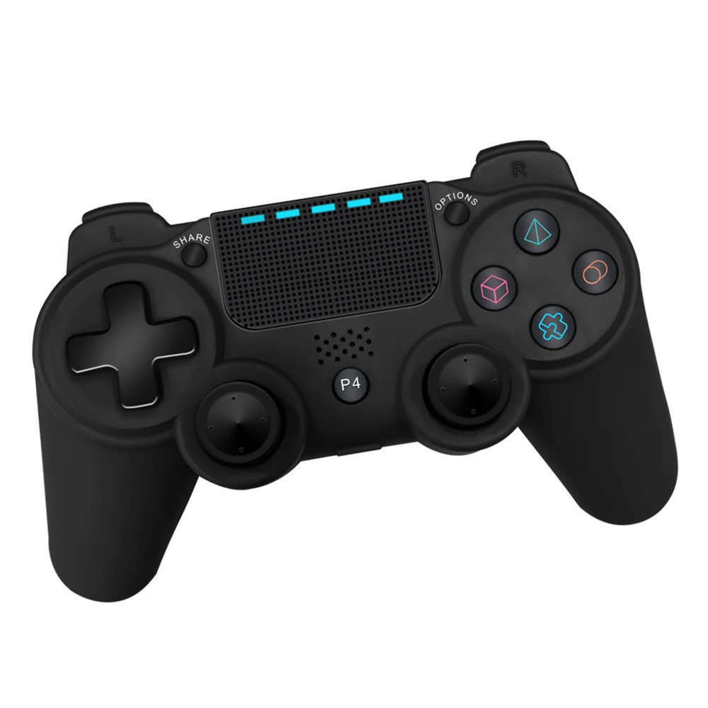 

Wireless Bluetooth Gamepad Gaming Controller Dual Vibration with 3.5mm Audio Jack Compatible for Playstation 4 PS4 DualShock 4