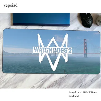 

Watch Dogs 2 padmouse accessory Aestheticism mouse pad gaming enterprise Indie Pop rubber mats keyboard large mouse mat gamer