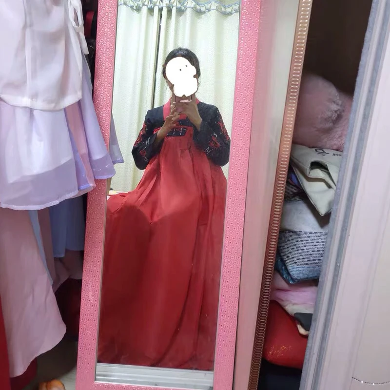 Новое платье Hanfu, Женский Классический танцевальный костюм, народное платье, Древний китайский стиль Hanfu, танцевальный костюм, одежда для сцены