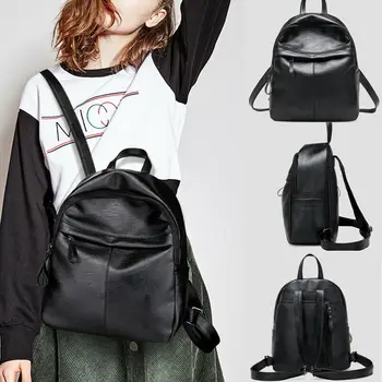 

Fashion Lady Women PU Leather Rucksack Travel Shoulder Bag Girls Ladies Backpack