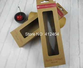 

Christmas Gift doll packaging box corrugated kraft paper box with clear PVC window ---PX11496