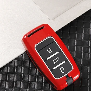 

Zinc alloy+silica gel Full Cover Car Key Case For Changan CS75 EADO CS35 RAETON CS15 CS75 Oushang A600 A800 V3 V5 V7 Accessories