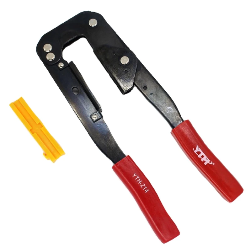 IDC Crimp Tool for Flat Ribbon Cable IDC Connectors Ratchet Type Terminal Crimping Pliers R7UB crimping tool crimping tools