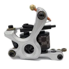 10 обмоток катушки татуировки машина лайнер татуировки машина пистолет Профессиональный изготовленный на заказ ручной работы татуировки машина пистолет татуировки поставка