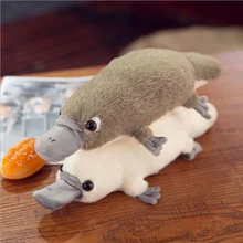 Новые креативные милые моделирование Platypus короткие плюшевые игрушки мягкие плюшевые игрушки плюшевые куклы детские игрушки подарок, детская игрушка