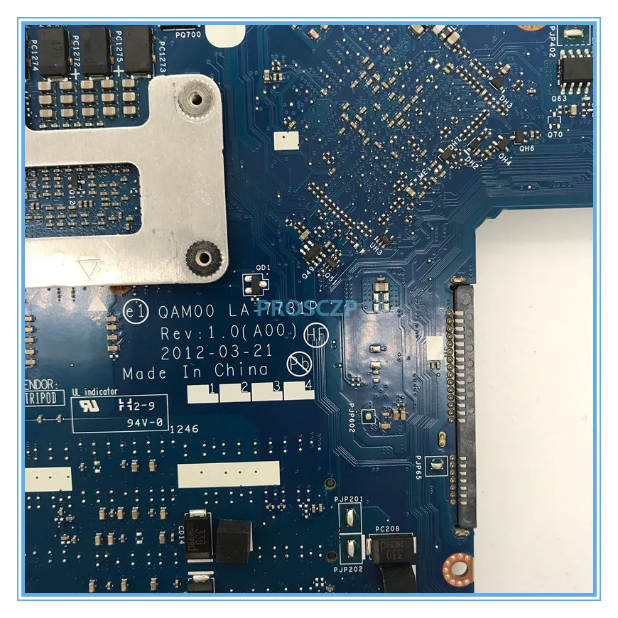 Высокое качество для E6230 Материнская плата ноутбука CN-05R4TW 05R4TW 5R4TW QAM00 LA-7731P с SR0N2 I3-3110M Процессор совместимость