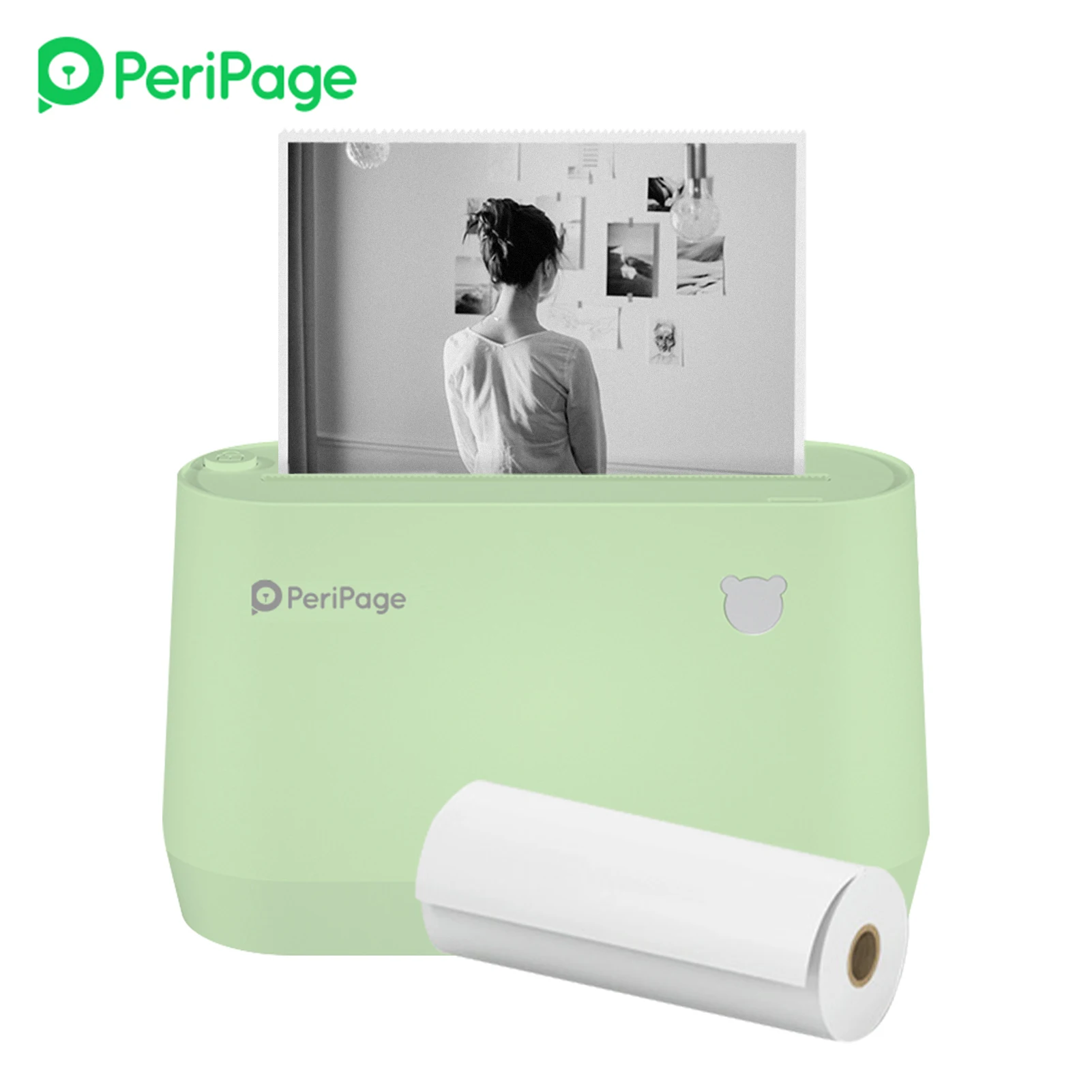Peripage A9 Pro Bt Portable Thermal Pocket Printer 304dpi Grayscale