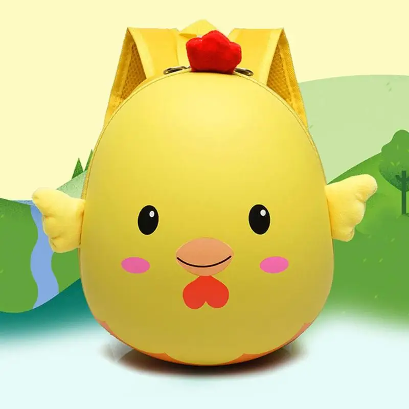 Детская сумка милый мультфильм 3D цыпленок яйцо оболочки школьные сумки рюкзаки ранец для детского сада сумка для детского школьного рюкзака дорожные игрушки