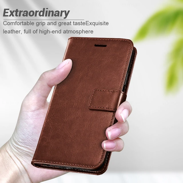 Funda de cuero con espejo inteligente para Samsung Galaxy S23 Ultra S23 +  funda trasera con soporte de libro magnético SamsungS23 Plus S23Ultra  S23Plus - AliExpress