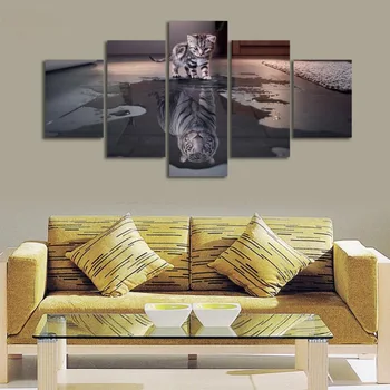 

5 Piece Canvas Art HD Printed Custom Made Painting Canvas Print Room Decor Print Wall poster Picture Canvas Drop
