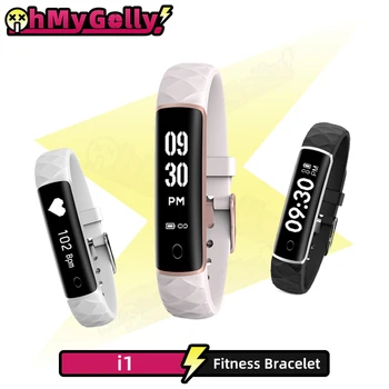 

I1 smartwatch Women lady Blood Pressure Waterproof IP68 Heart Rate Monitor Fitness Bracelet Tracker Sport For Android IOS pk iwo