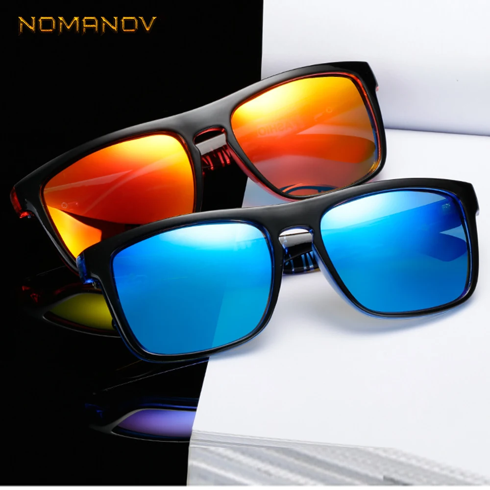 Trend Big Square Men Women Mirror Myopia Polarized Sunglasses Polarized Sun Glasses Custom Made