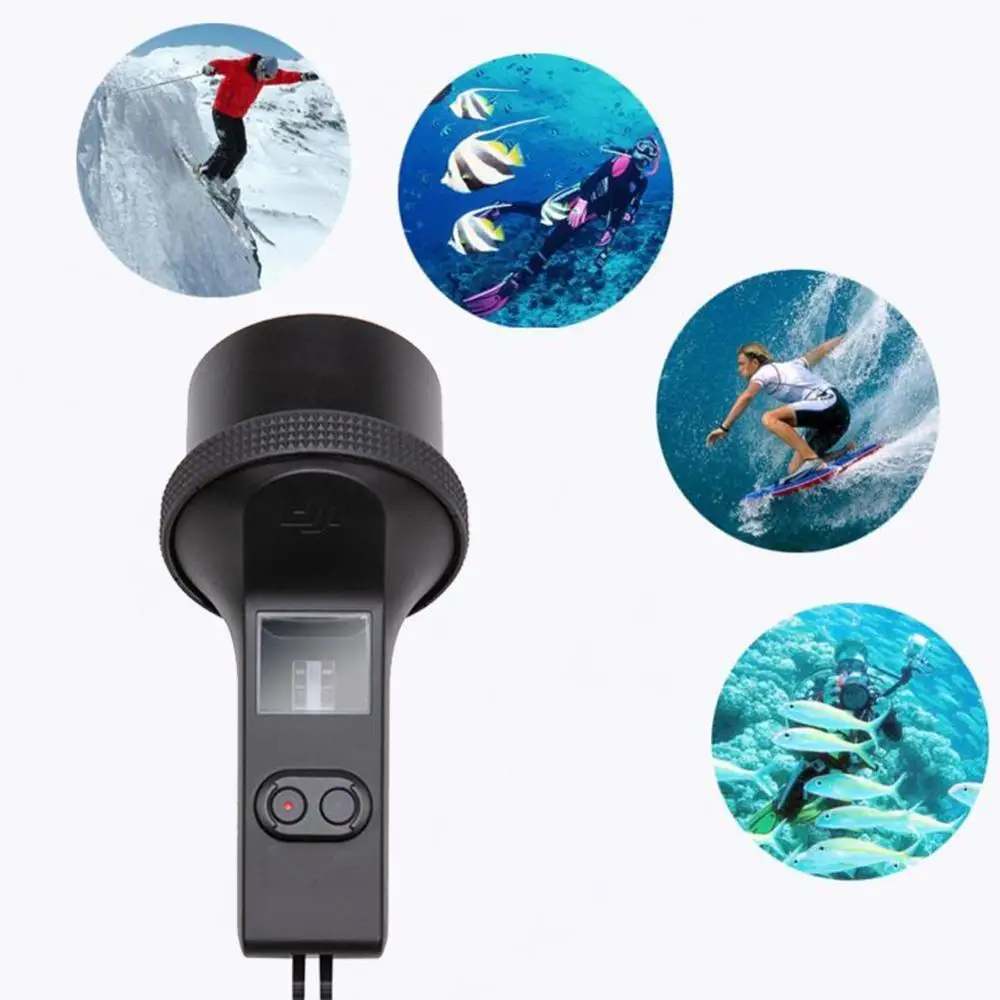 Водонепроницаемый чехол для DJI OSMO, Карманная камера,, 60 м, защита для подводного дайвинга, корпус, крышка с противотуманной вставкой