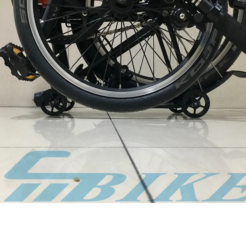 TWTOPSE 150 г легкий велосипед стойка для Brompton складной велосипед Алюминиевый задний багажник велосипедный аксессуар часть тип Q