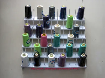 

60 LARGE SPOOL & CONES THREAD STAND RACK EMBROIDERY SEWING QUILTING for juki pfaff yamato durkopp brother typical tajima