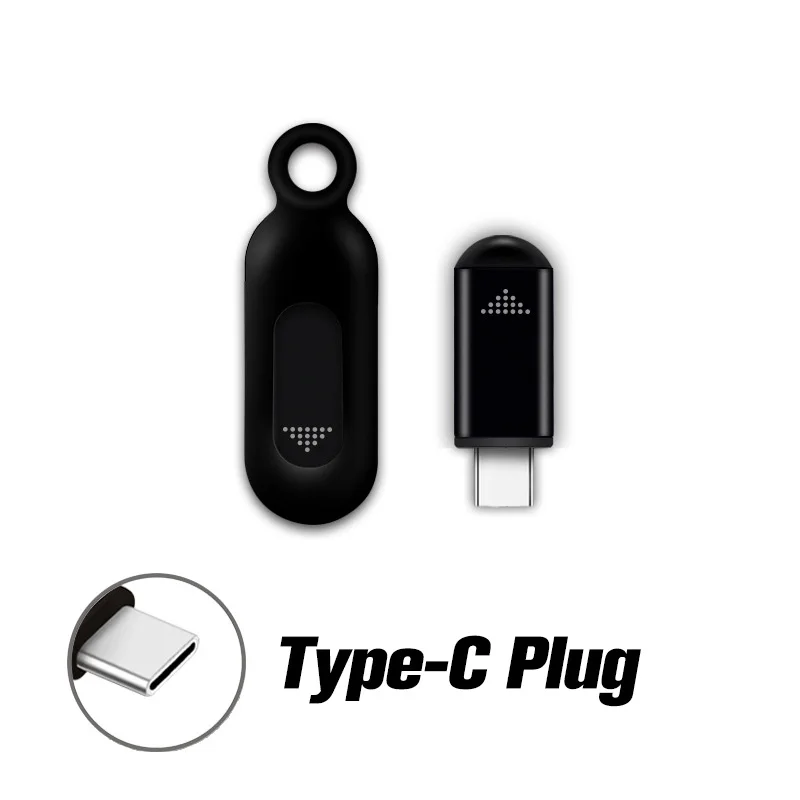 ANMONE Micro USB type-C интерфейс смарт-приложение управление мобильный телефон пульт дистанционного управления беспроводной инфракрасный прибор адаптер для ТВ - Цвет: Black Type C Plug