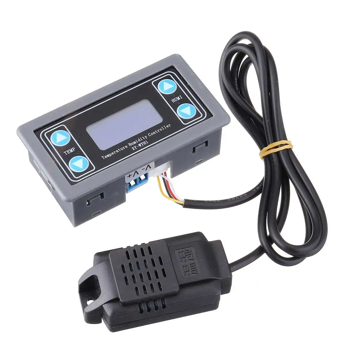 

DC 6-30V Digital Display Constant Temperature Humidity Incubator Controller Dual Output Thermostat For AC 220V