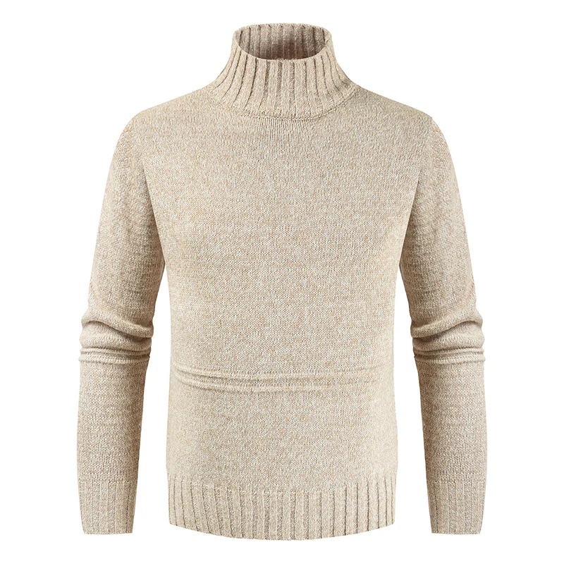 NEGIZBER 2019 Winter Mens Turtleneck Sweater Solid Slim Fit Thick Pullovers Men Sweater Fashion Top Quality Casual Sweater Men NEGIZBER 2019 Winter Mens Turtleneck Sweater Solid Slim Fit Thick Pullovers Men Sweater Fashion Top Quality Casual Sweater Men