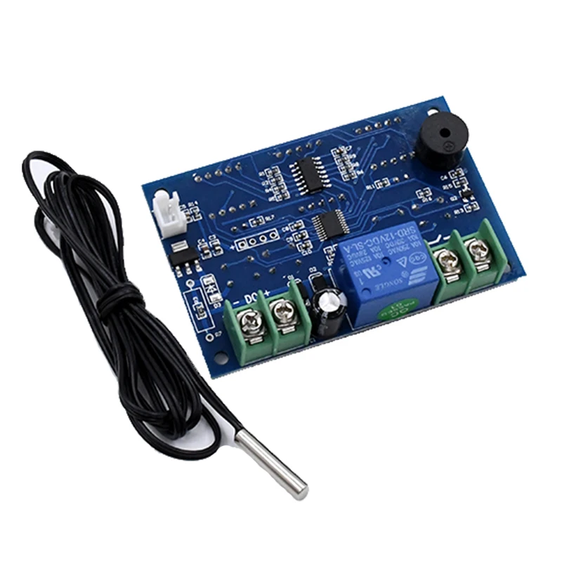 

W1401 DC12V digital display thermostat Intelligent temperature controller thermometer control With NTC sensor led