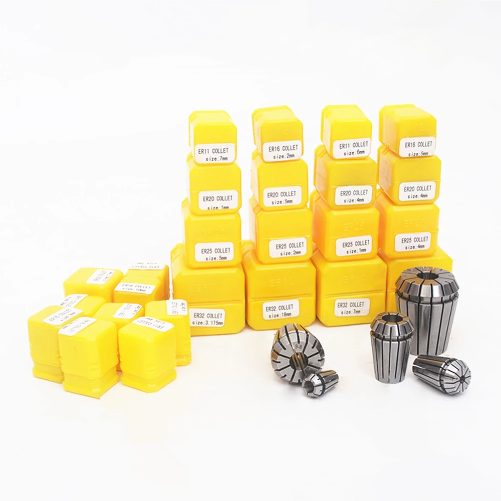1Set ER Collet Chuck ER8-ER40 CNC Milling Tool Holder Engraving Machine Lathe Mill Spring Chuck CNC spring collet,tool holder,collet chuck,spring collet chuck