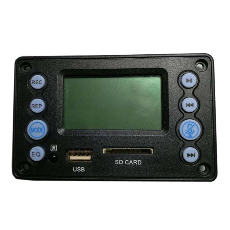 Сборка DC5V аудио вход радио Запись букв дисплей 4,2 Bluetooth моно FLAC AMM WAV аудио MP3 декодер доска
