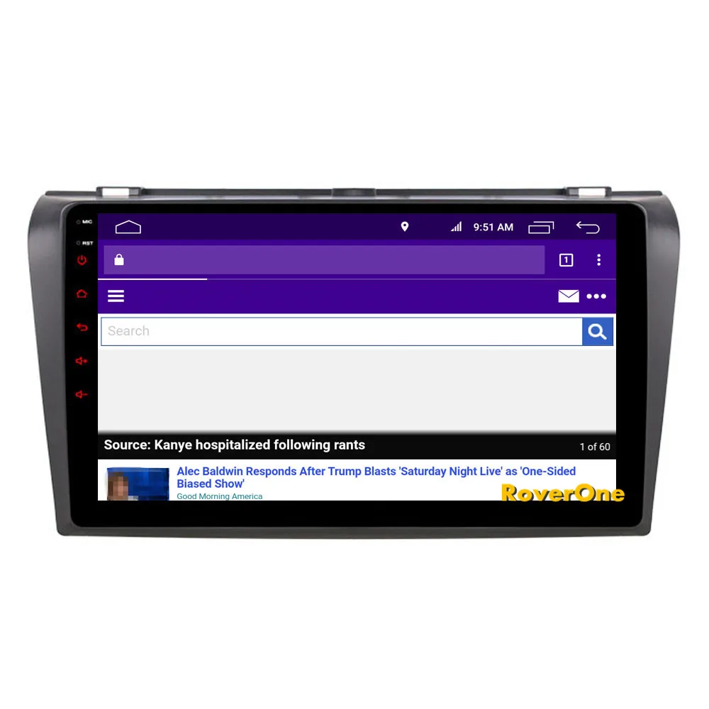 Автомагнитола стерео для Mazda 3 2003 2004 2005 2006-2009 сенсорный экран Android gps навигация Центральный Мультимедиа DSP карта MirrorLink