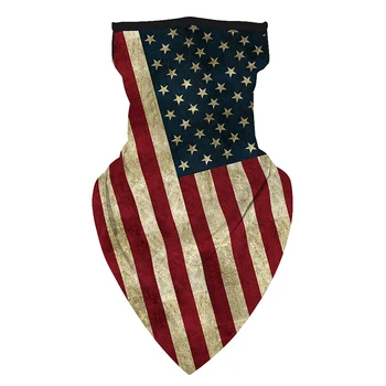 

Unisex Seamless Triple-cornered Face Rave Bandana Neck Gaiter Tube Cover, Motorcycle Face Bandana Face Scarf