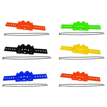 

Motorcycle Exhaust Muffler Resistant Protector With Locking Ties Black