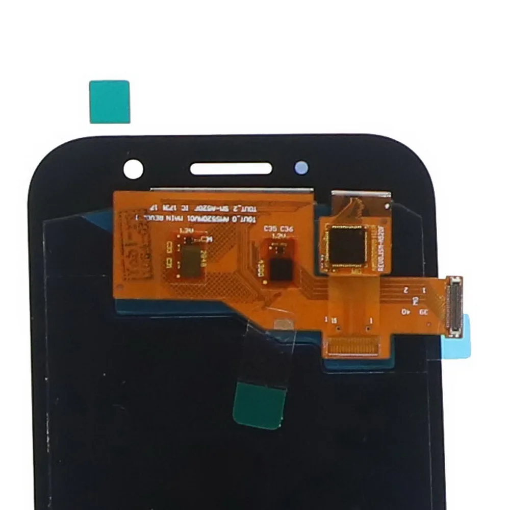 Протестированный супер AMOLED lcd для Samsung Galaxy A5 A520 A520F SM-A520F телефон lcd дисплей кодирующий преобразователь сенсорного экрана в сборе