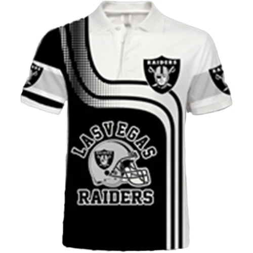 oakland raiders golf shirt