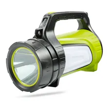 Фонарь, прожектор, портативный, походный, для улицы, эргономичный, фонарь, водонепроницаемый, на батарейках, светодиодный, лампа, фонарик, USB, перезаряжаемый, для сада