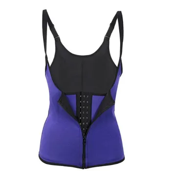 

Europe And America Palace Corset Shoulder Adjustable Three Buckle Zipper Tailored Clothes Belly Holding Corset