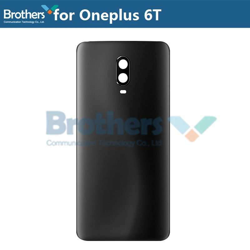 Battery Housing for Oneplus 6T 6 Battery Door for Oneplus 6T Back Case Back Cover Door Back Housing Phone Replacement New TOP
