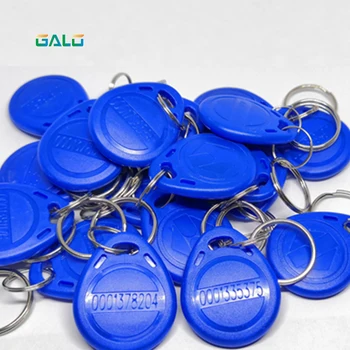 

Free 10pcs RFID tag ID tag 125khz reader RFID tags close to ID token key ring 125Khz sensor key ID close to token access label