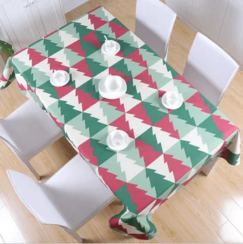 

Newest Waterproof Oil Proof Printing Washable Polyester Tablecloth Dinner Room Table Cloth Rectangle Banquet Table Cloth