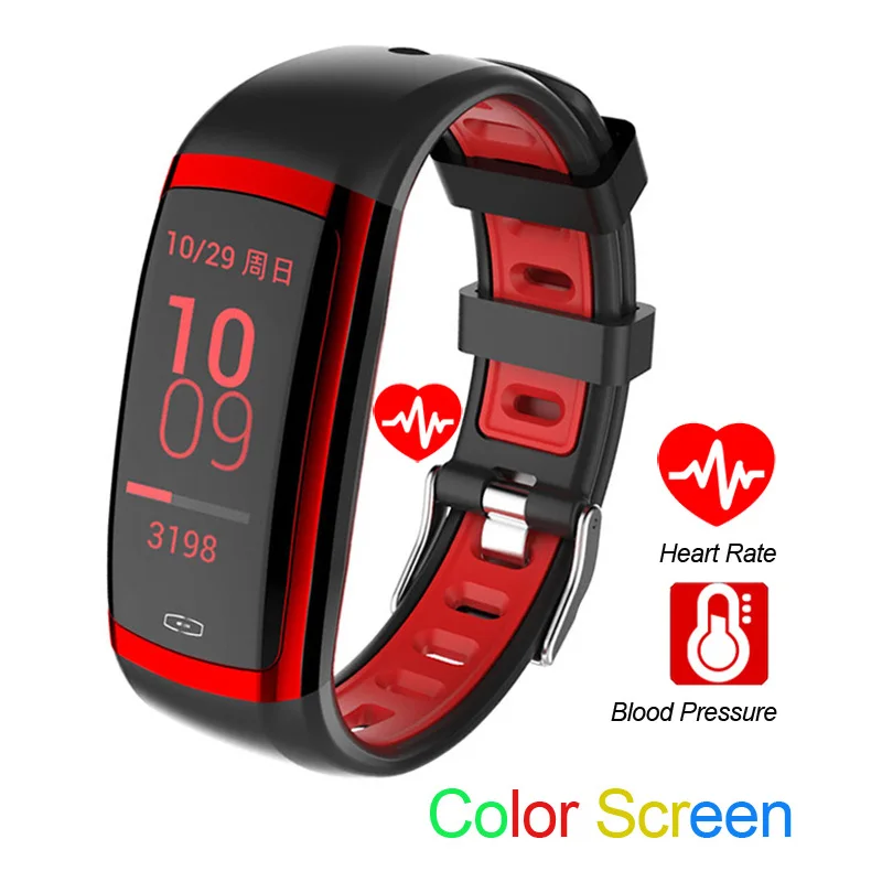 

Smart Bracelet CD09 For Android IOS Heart Rate Smart Band Sleep Monitor Fitness Tracker Blood Pressure Watch Color Screen Band