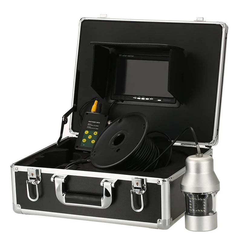 Водонепроницаемая подводная камера с углом поворота 360 градусов CCD для рыбалки