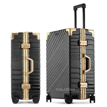 2" 24" 2" 29" дюймов Алюминиевая Рама чемодан коробка сильный бизнес-тележка для багажа Сумка на колесах