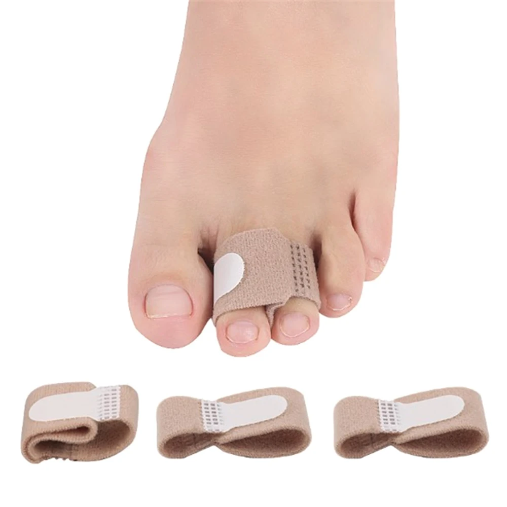 Toe Straightener Hallux Valgus Corrector Separator Splint Wrap Tape Bandage Hammer for Relieve Pain Foot Care Tool | Красота и