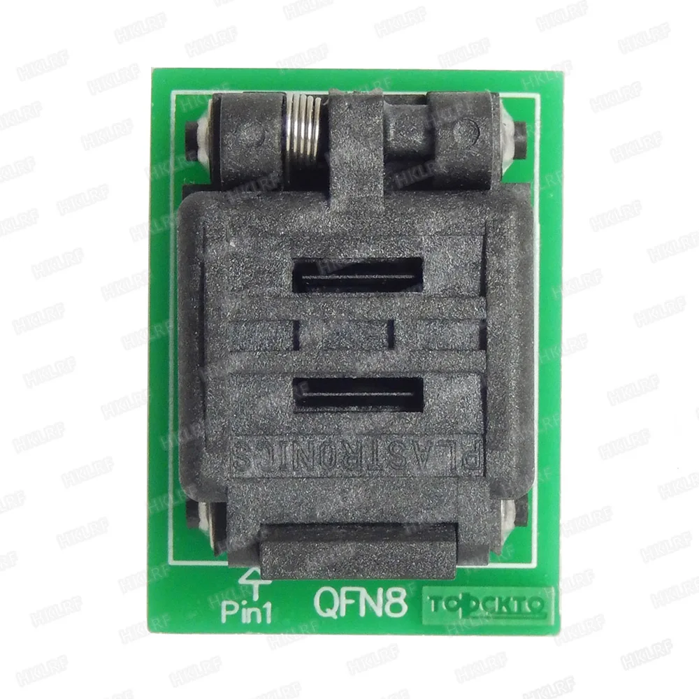 QFN8 WSON8 DFN8 MLF8 К DIP8 программист адаптер гнездо конвертер тестовый чип IC для 1,27 мм Шаг 8X6 мм 6X5 мм 3X2 мм SPI флэш-QFN-8